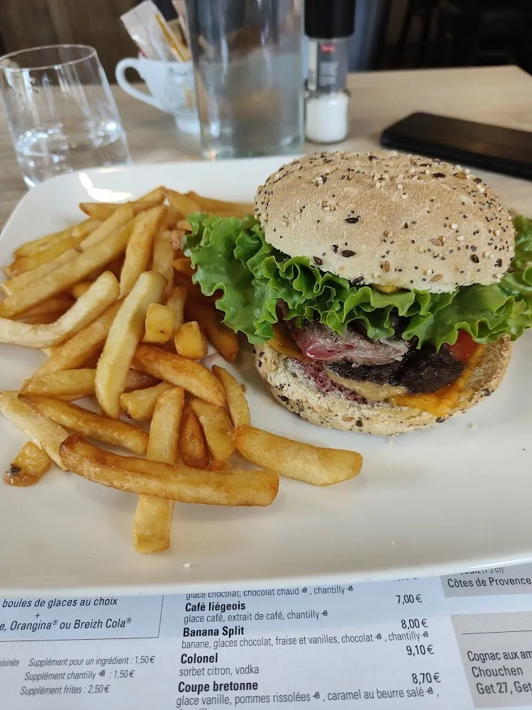 Burger À L'andouille