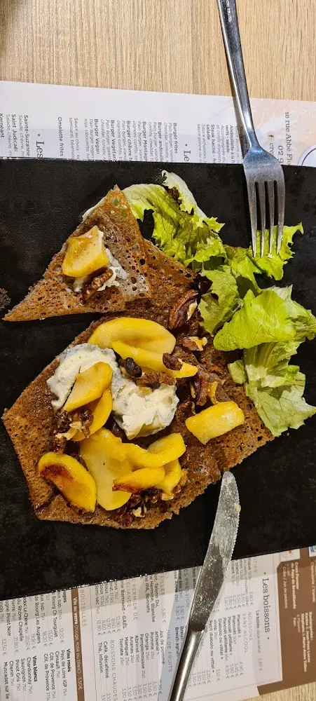 Galette Chèvre Miel Pommes